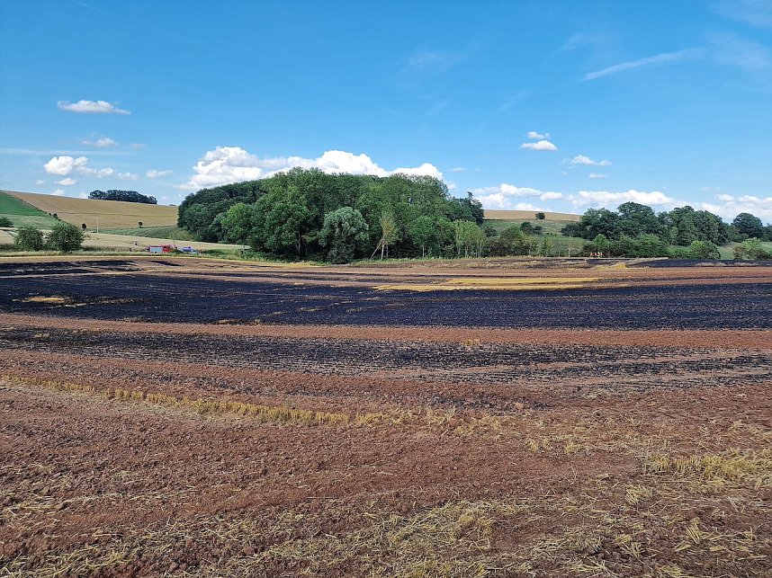 Feldbrand bei Klettenberg