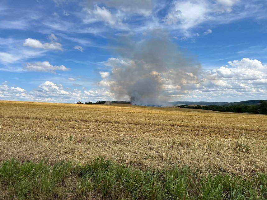 Feuer in der Goldenen Aue