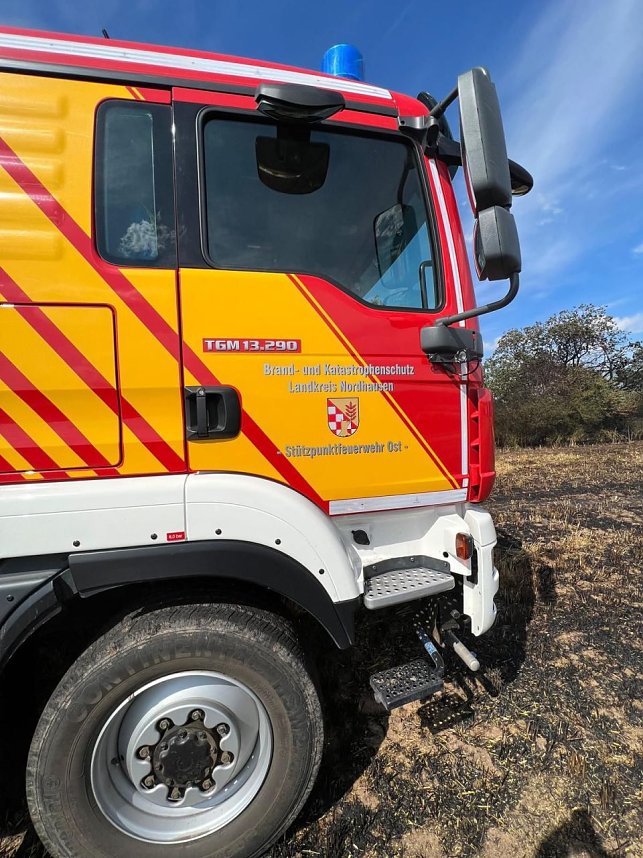 Feuer in der Goldenen Aue