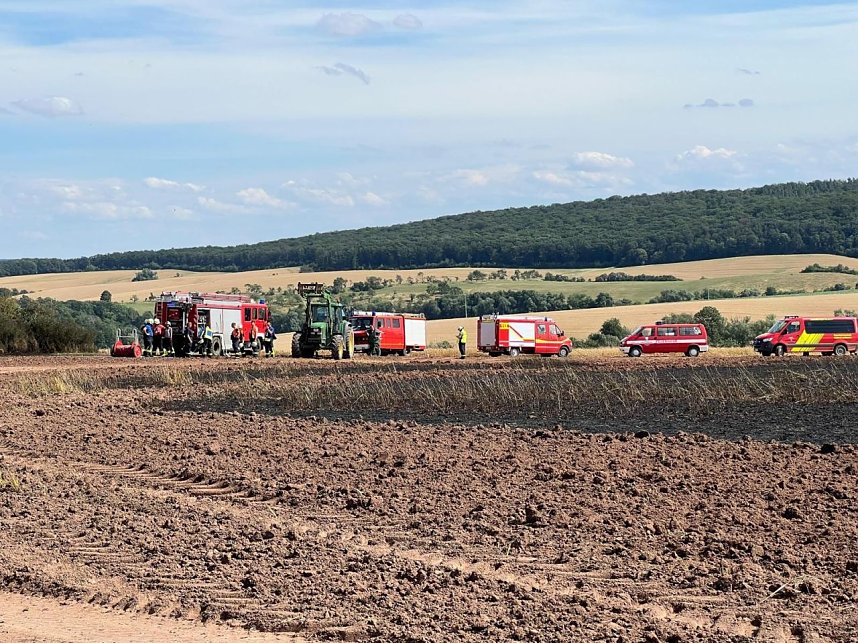 Feuer in der Goldenen Aue