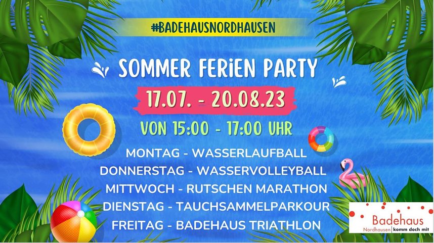 Lieber im Badehaus schwimmen als in der Arbeit baden