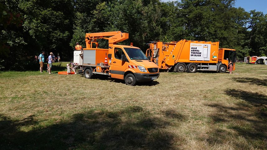 Der Vormittag des Parknicks geh&ouml;rte bereits den Familien