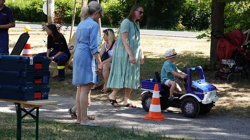 Der Vormittag des Parknicks geh&ouml;rte bereits den Familien