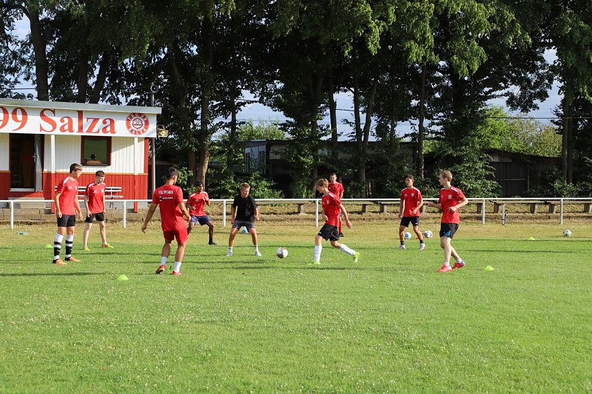 Bei Salza A-Junioren freut man sich schon auf die kommende Saison