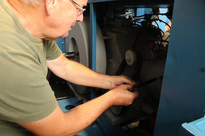 Seit f&uuml;nf Jahren ist die "R&uuml;ma 1" wieder da zu Hause, wo sie einst vom Band lief