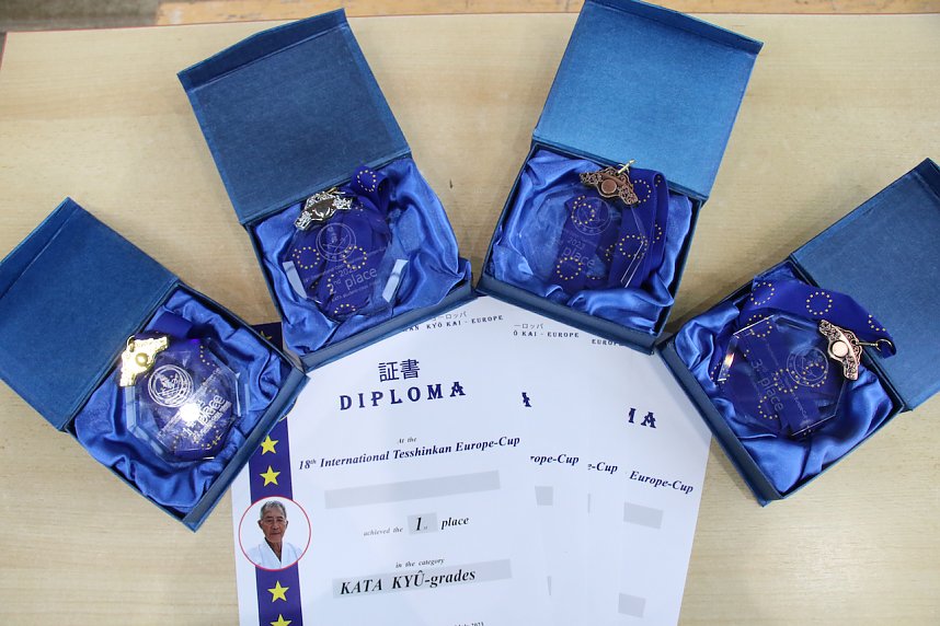 Internationales Karate-Training in der Wiedigsburg-Halle