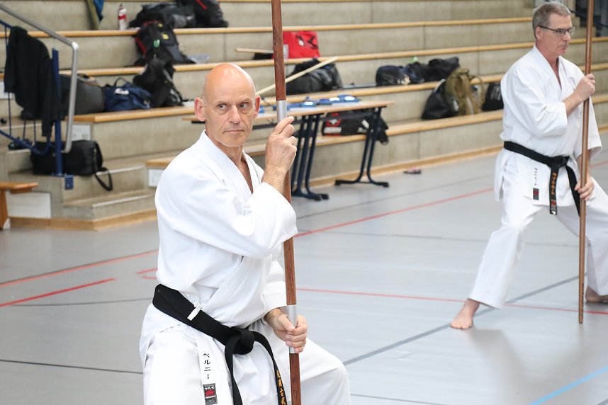 Internationales Karate-Training in der Wiedigsburg-Halle
