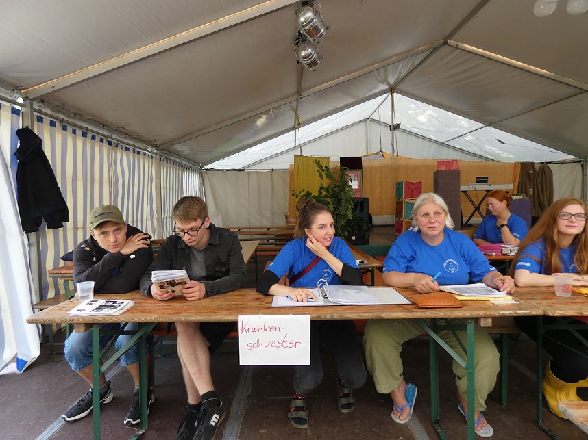 Der erste Tag im Handwerkercamp 2023