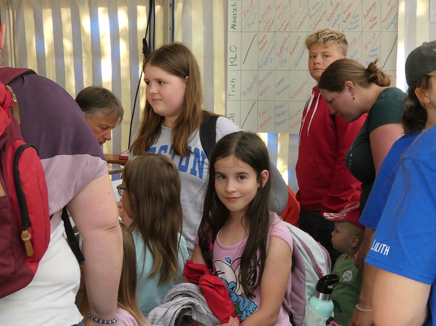 Der erste Tag im Handwerkercamp 2023