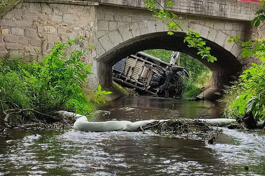 Wohnmobil verungl&uuml;ckt