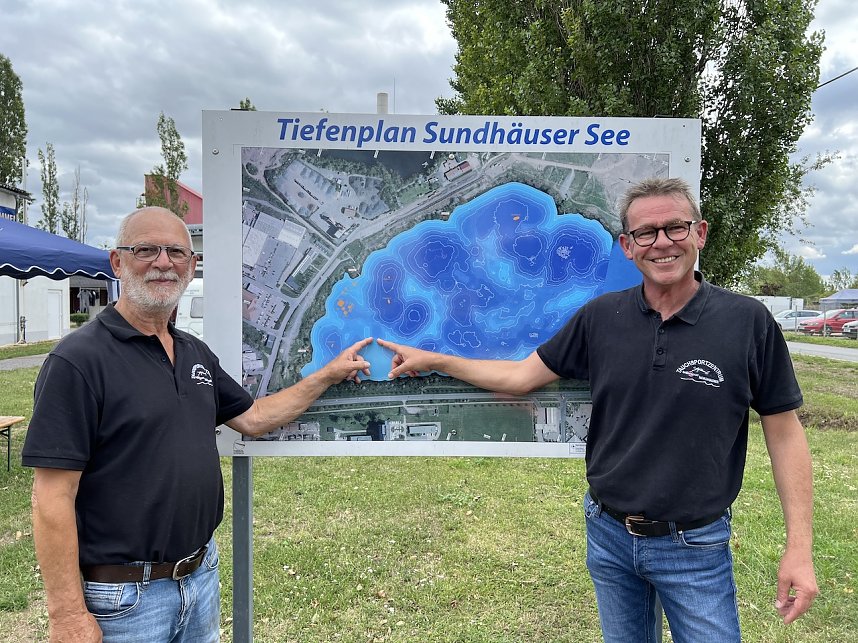 Drachen-Alarm am Sundh&auml;user Kiesteich