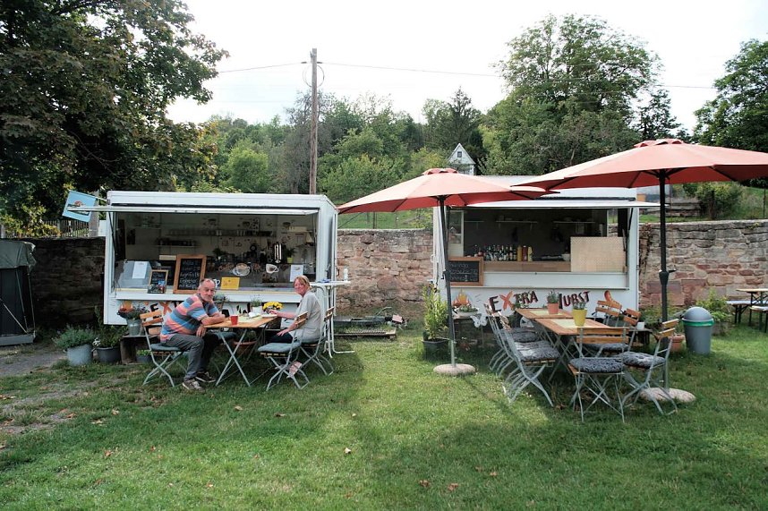 Peter Blei unterwegs im Kloster G&ouml;llingen