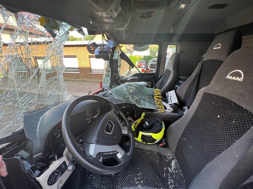 Feuerwehrunfall in Nordhausen