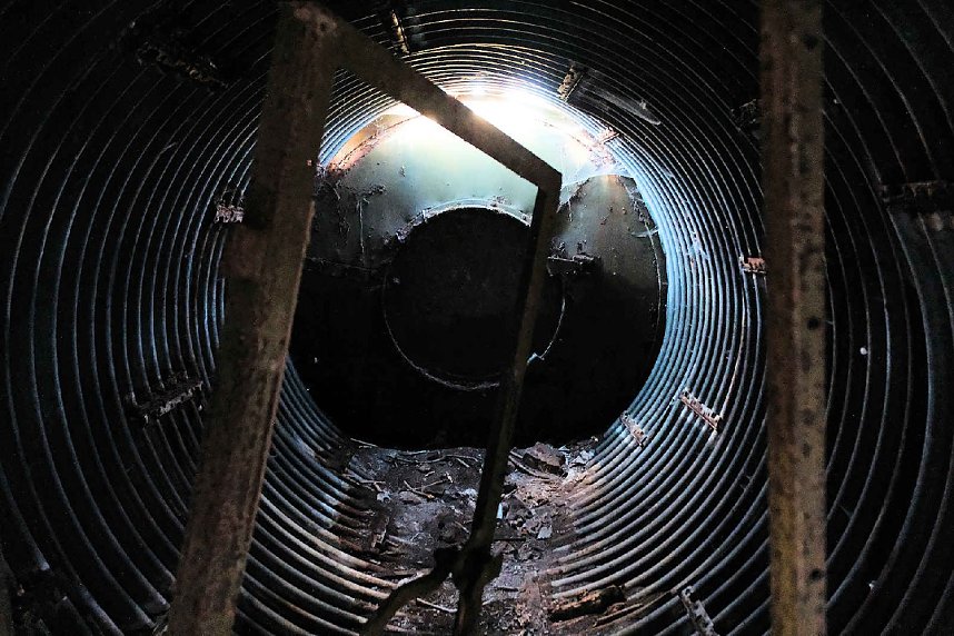 Peter Blei unterwegs mit dem Nachwuchs