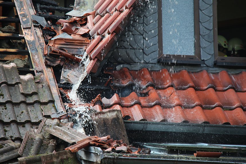 Feuerwehreinsatz in Bielen