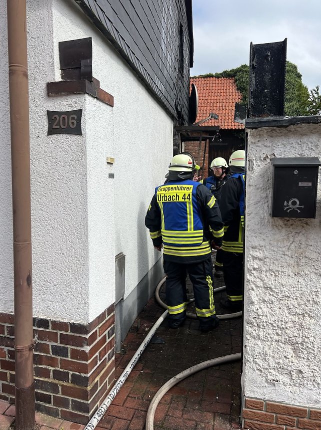 Wohnhausbrand inn G&ouml;rsbach