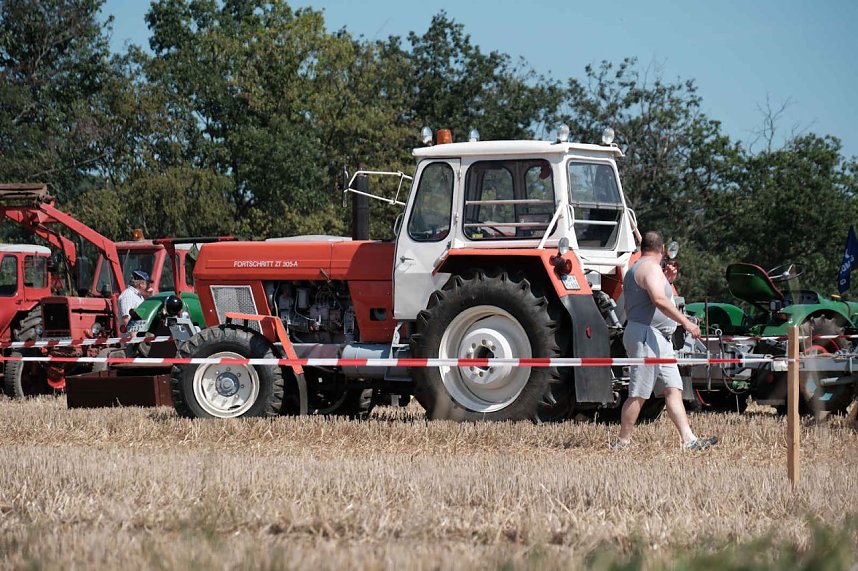 Peter Blei unterwegs auf dem Schleppertreffen in Herrmannsacker