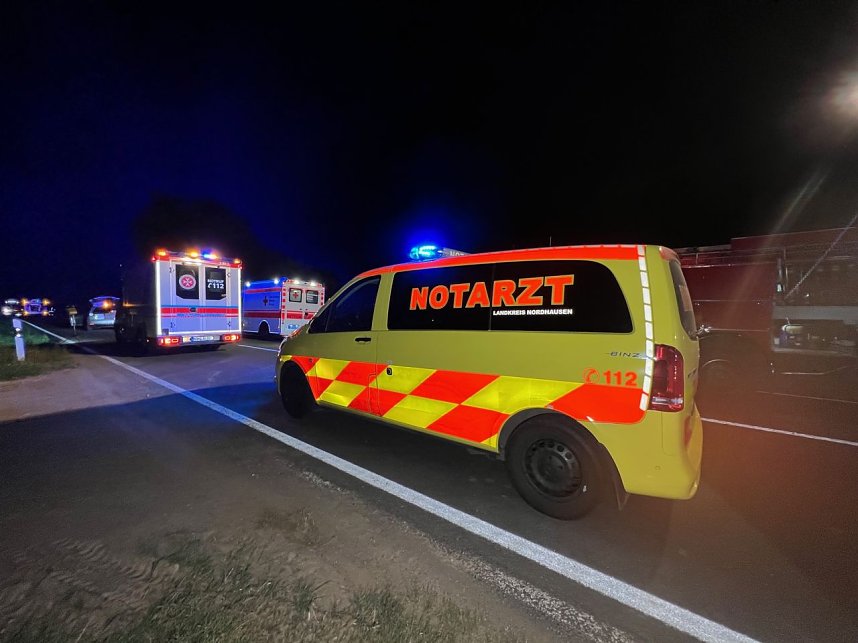 Schwerer Unfall zwischen Berga und G&ouml;rsbach