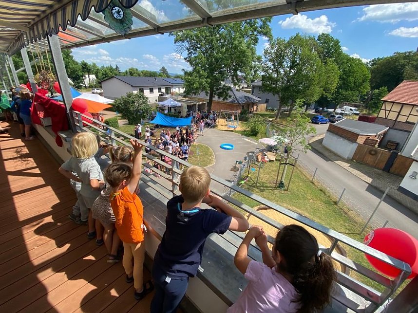 Drei Feste konnte die Kita Sonnenschein feiern