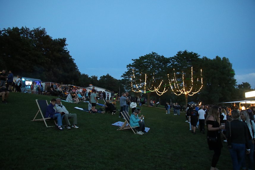 Feuer & Flamme am Kiesschacht in Nordhausen