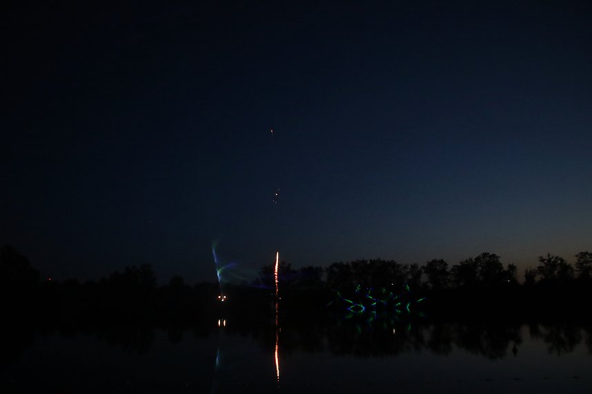 Feuer & Flamme am Kiesschacht in Nordhausen