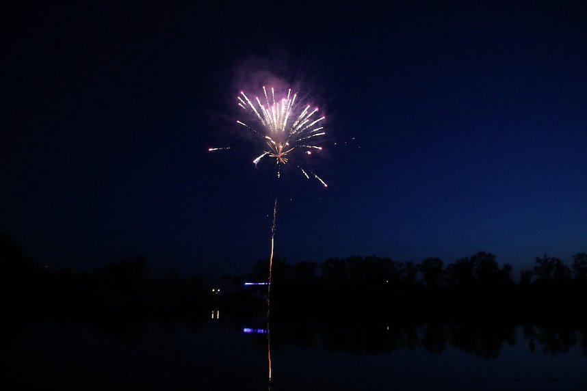 Feuer & Flamme am Kiesschacht in Nordhausen