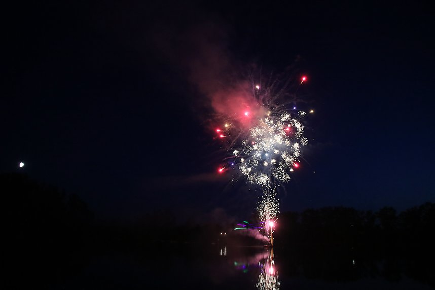 Feuer & Flamme am Kiesschacht in Nordhausen