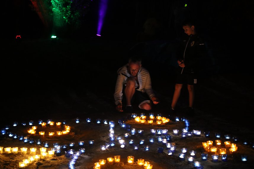 Feuer & Flamme am Kiesschacht in Nordhausen