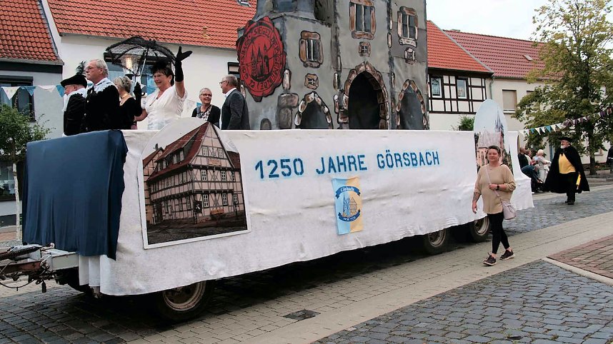 Festumzug in G&ouml;rsbach