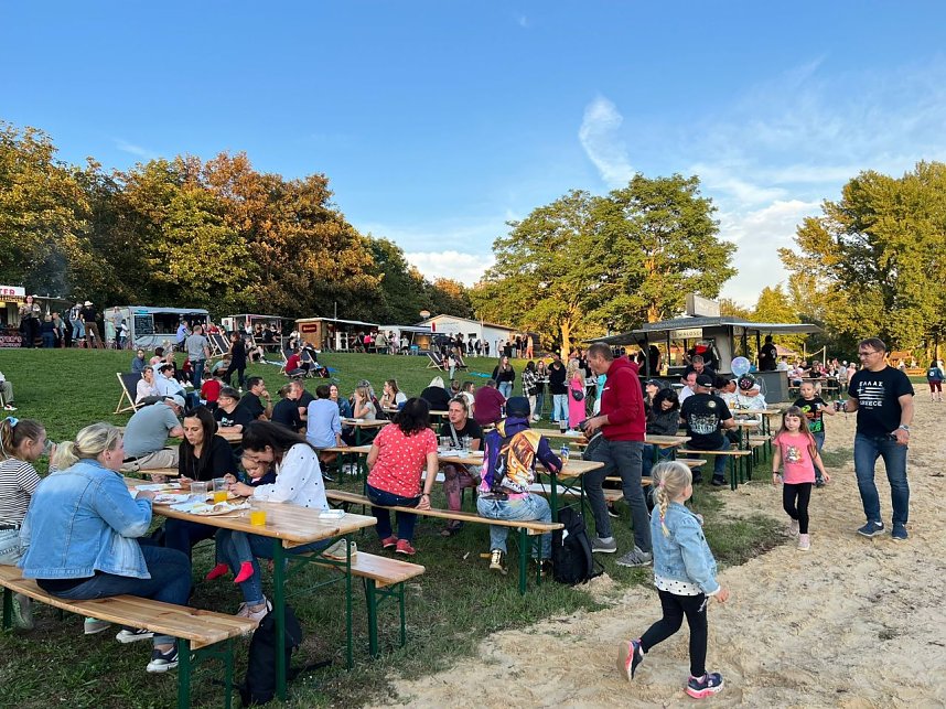 Gro&szlig;es Spektakel am Abend: das Lichterfest