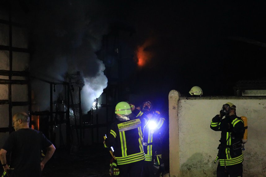 Brand in Wolkramshausen