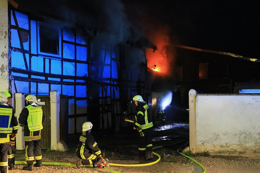 Brand in Wolkramshausen