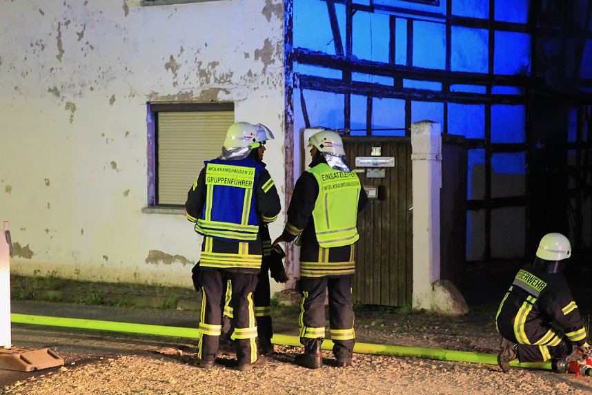 Brand in Wolkramshausen