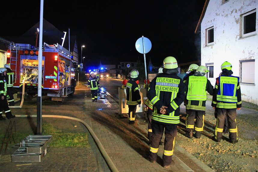 Brand in Wolkramshausen
