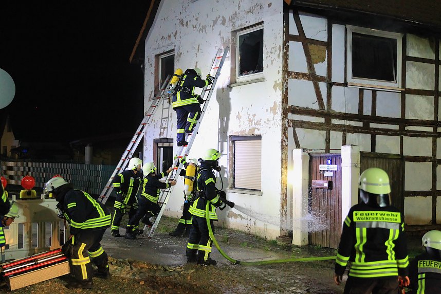 Brand in Wolkramshausen