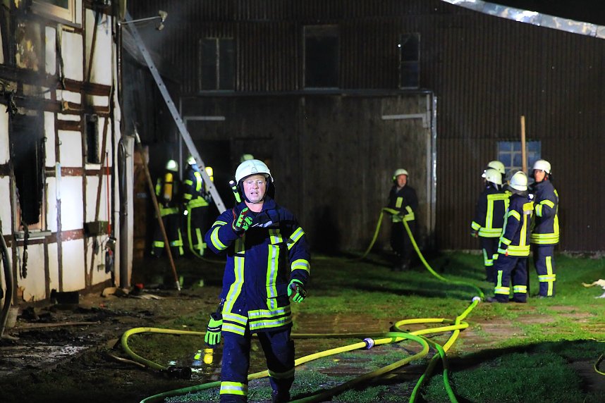 Brand in Wolkramshausen