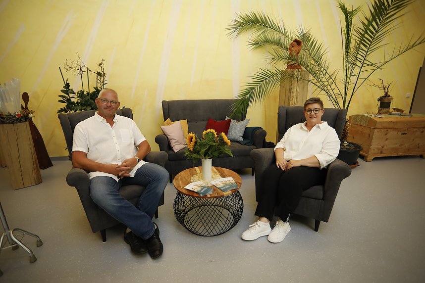 Kunstausstellung im Haus Geborgenheit