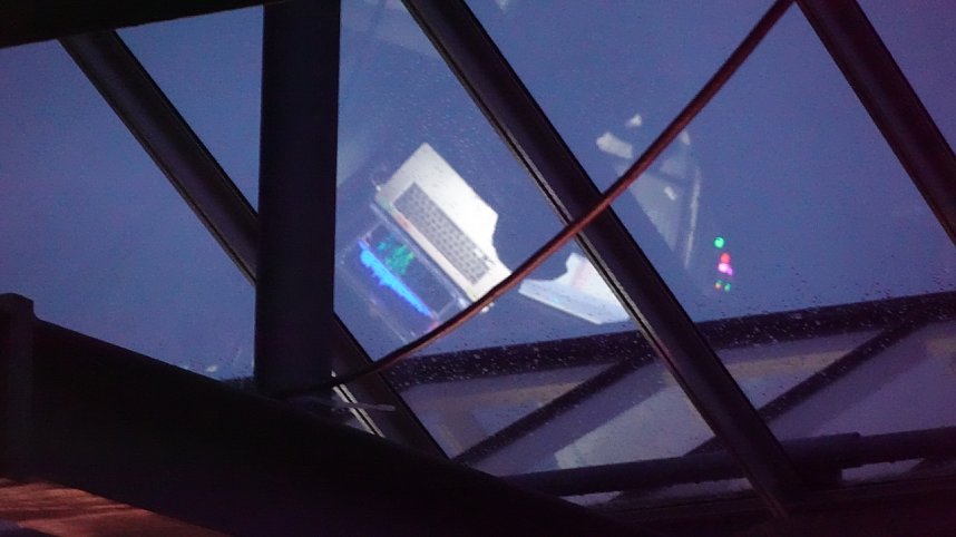 Rock f&uuml;r den Frieden auf dem Parkdeck der Echter Nordh&auml;user Marktpassage