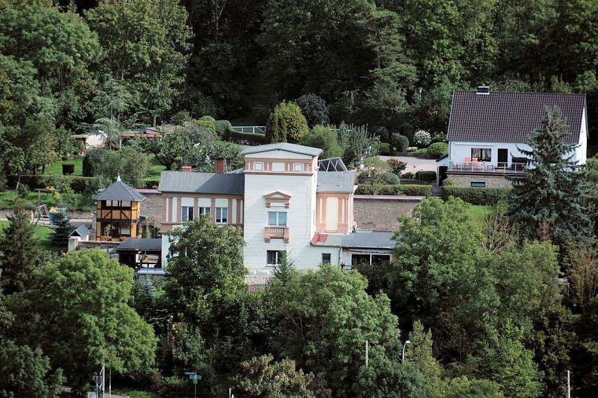 Peter Blei unterwegs auf der Sachsenburg