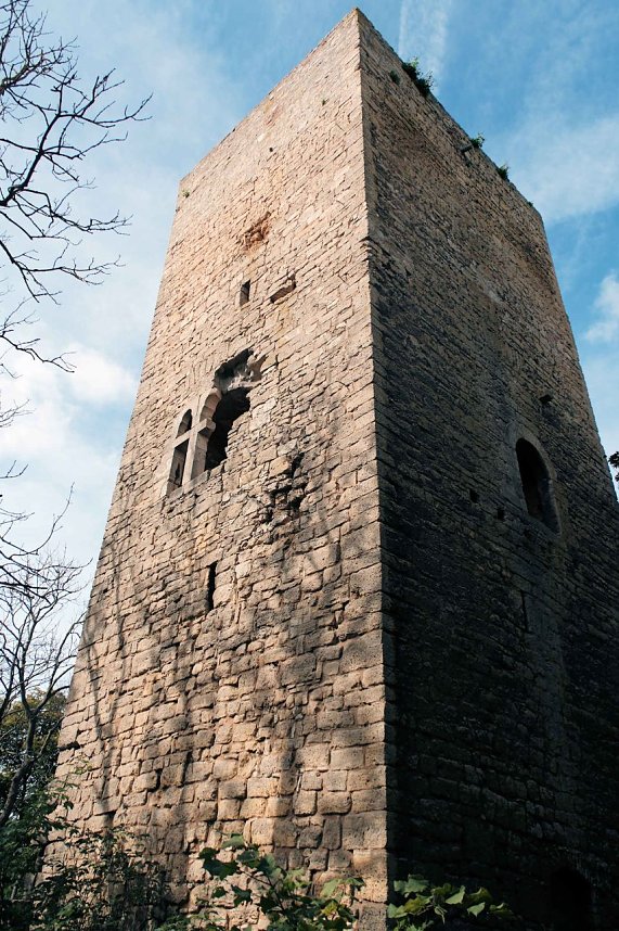 Peter Blei unterwegs auf der Sachsenburg