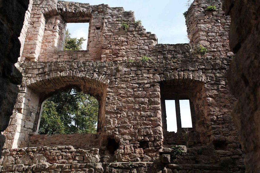 Peter Blei unterwegs auf der Sachsenburg