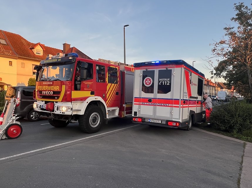 Unfall in Nordhausen