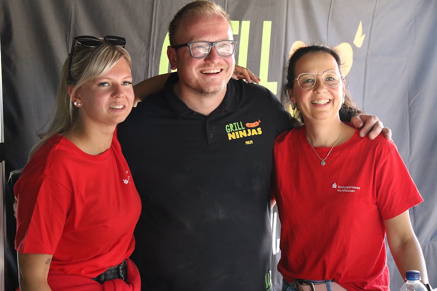 Die "Grill Ninjas" der KKS