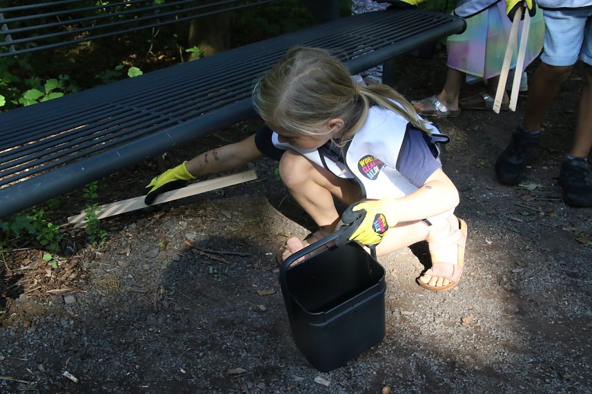 Startschuss f&uuml;r den World Cleanup Day 2023 im Stadtpark