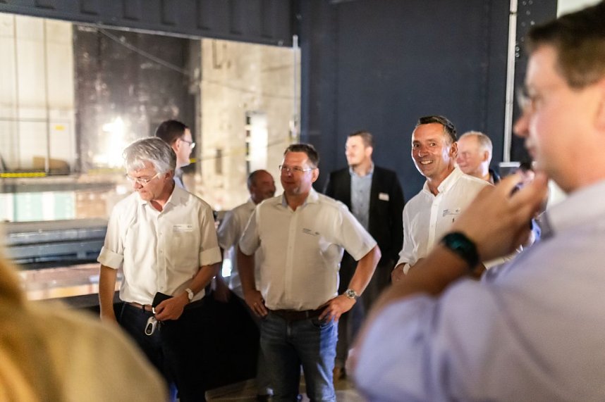 NUV Treffen im neuen Theateranbau