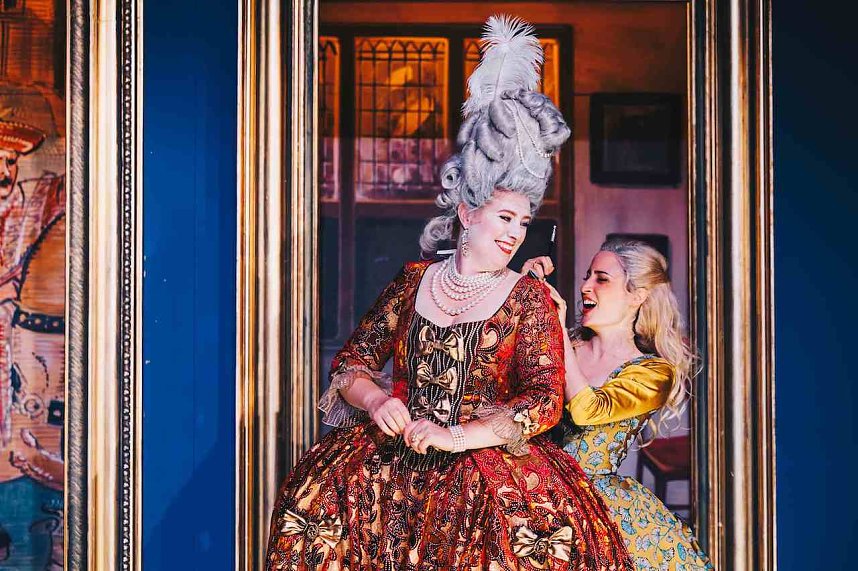 Szenenfoto aus "Die Hochzeit des Figaro"