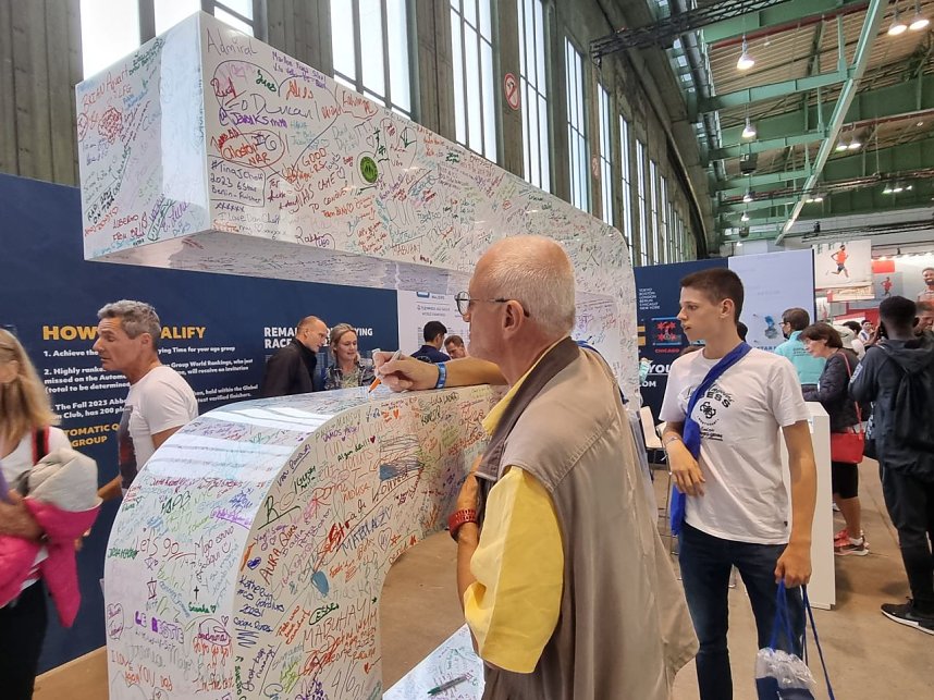 Zwei Nordh&auml;user beim Berlin Marathon
