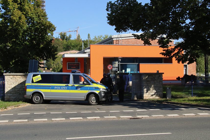 Polizeieinsatz an der Nordh&auml;user Hochschule