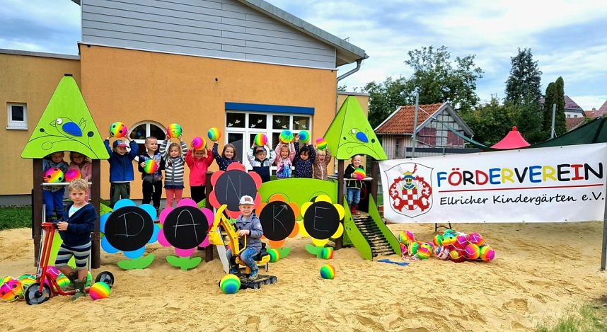 Freude im Ellricher Kindergarten