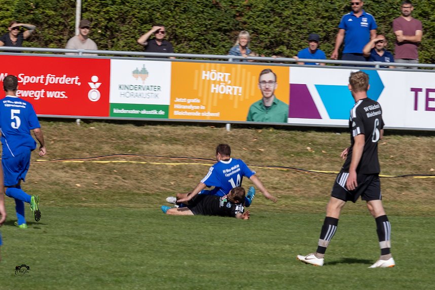 Lokalderby am Fu&szlig;e der Bleicher&ouml;der Berge